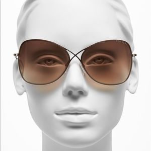 Tom Ford Colette 63mm Oversize Sunglasses
